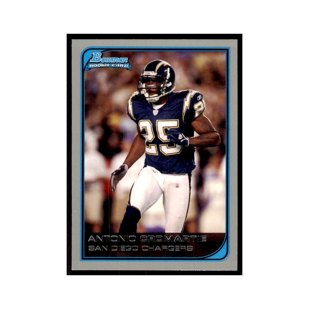 2006 Bowman Antonio Cromartie Football Cards #193