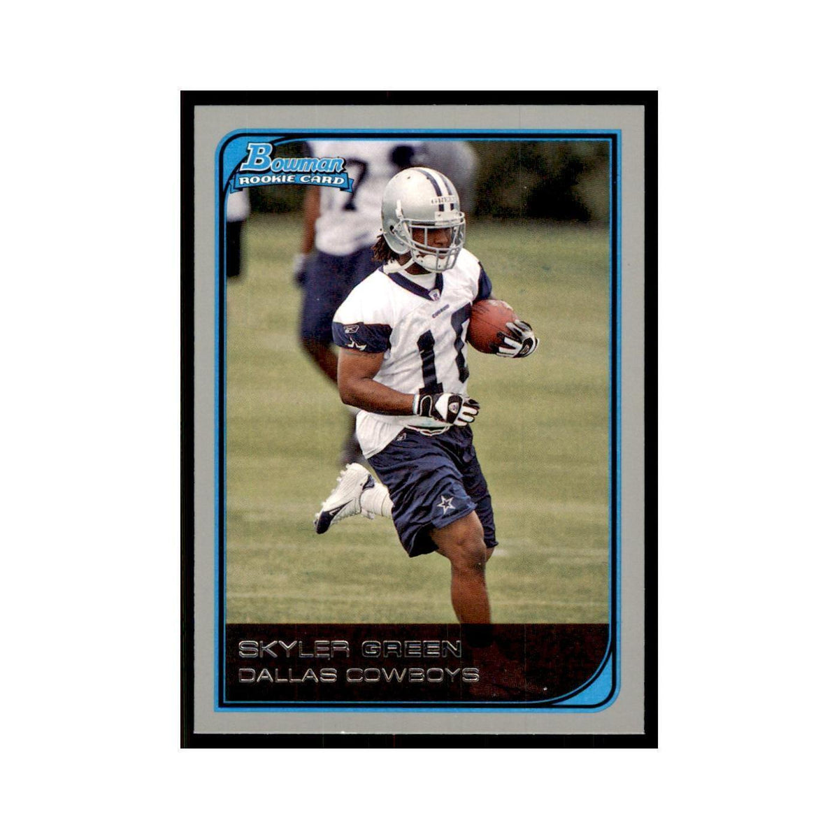 2006 Bowman Skyler Green Football Cards #160