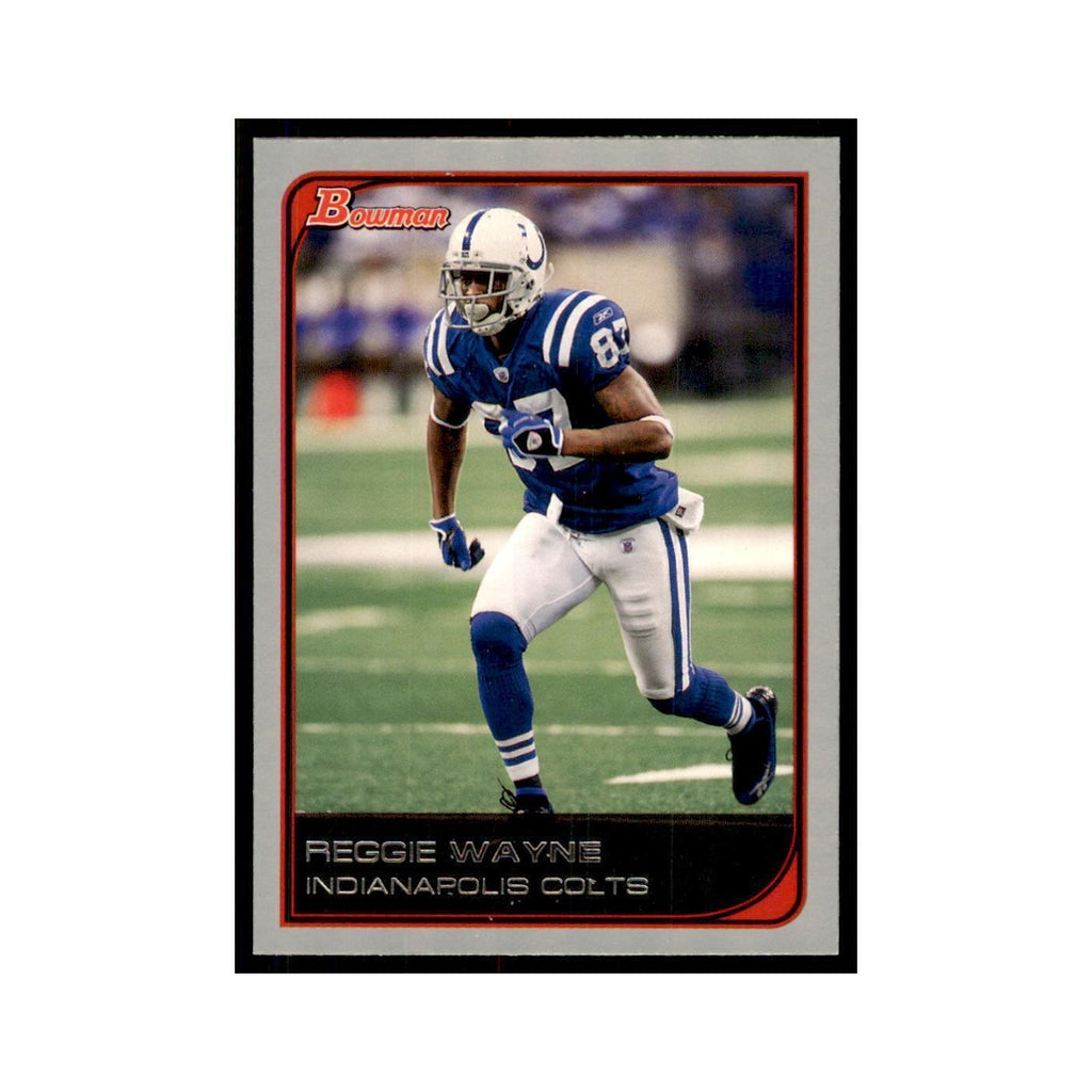 2006 Bowman Reggie Wayne Football Cards #29