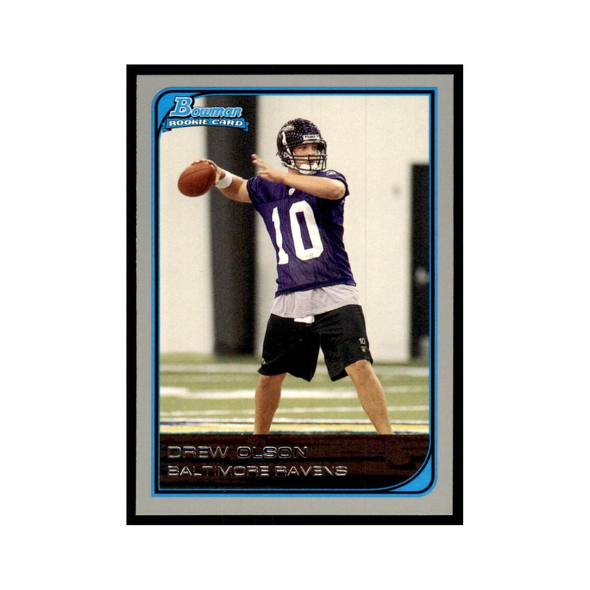 2006 Bowman Drew Olson Football Cards #256