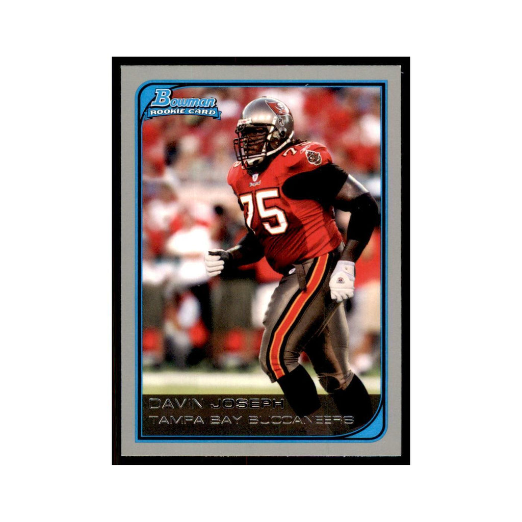 2006 Bowman Davin Joseph Football Cards #182