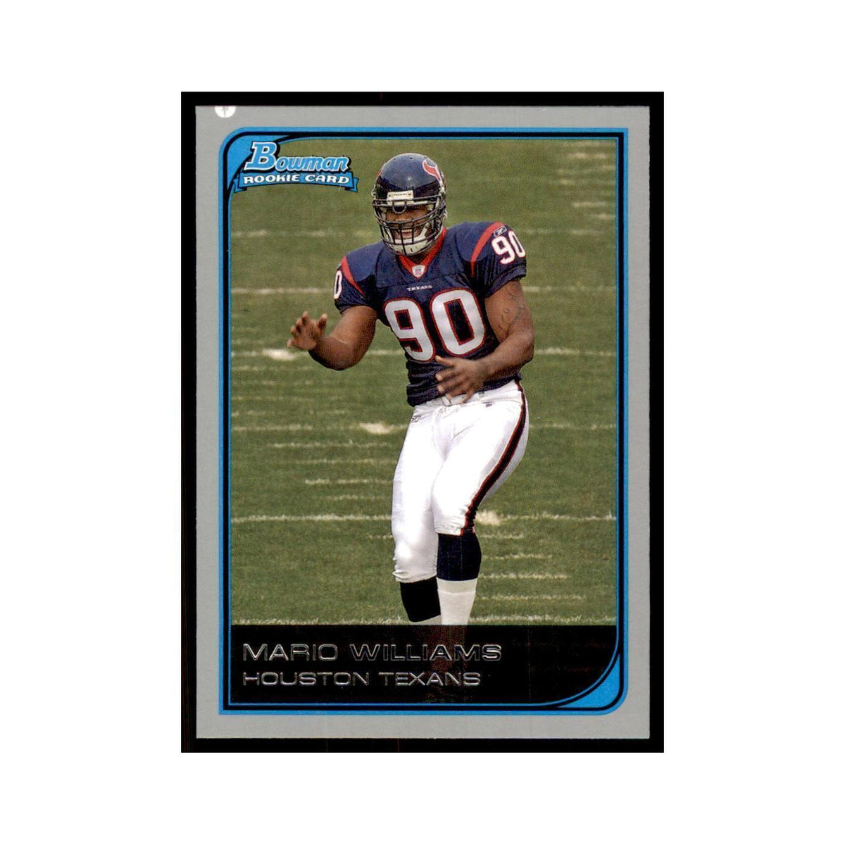 2006 Bowman Mario Williams Football Cards #118