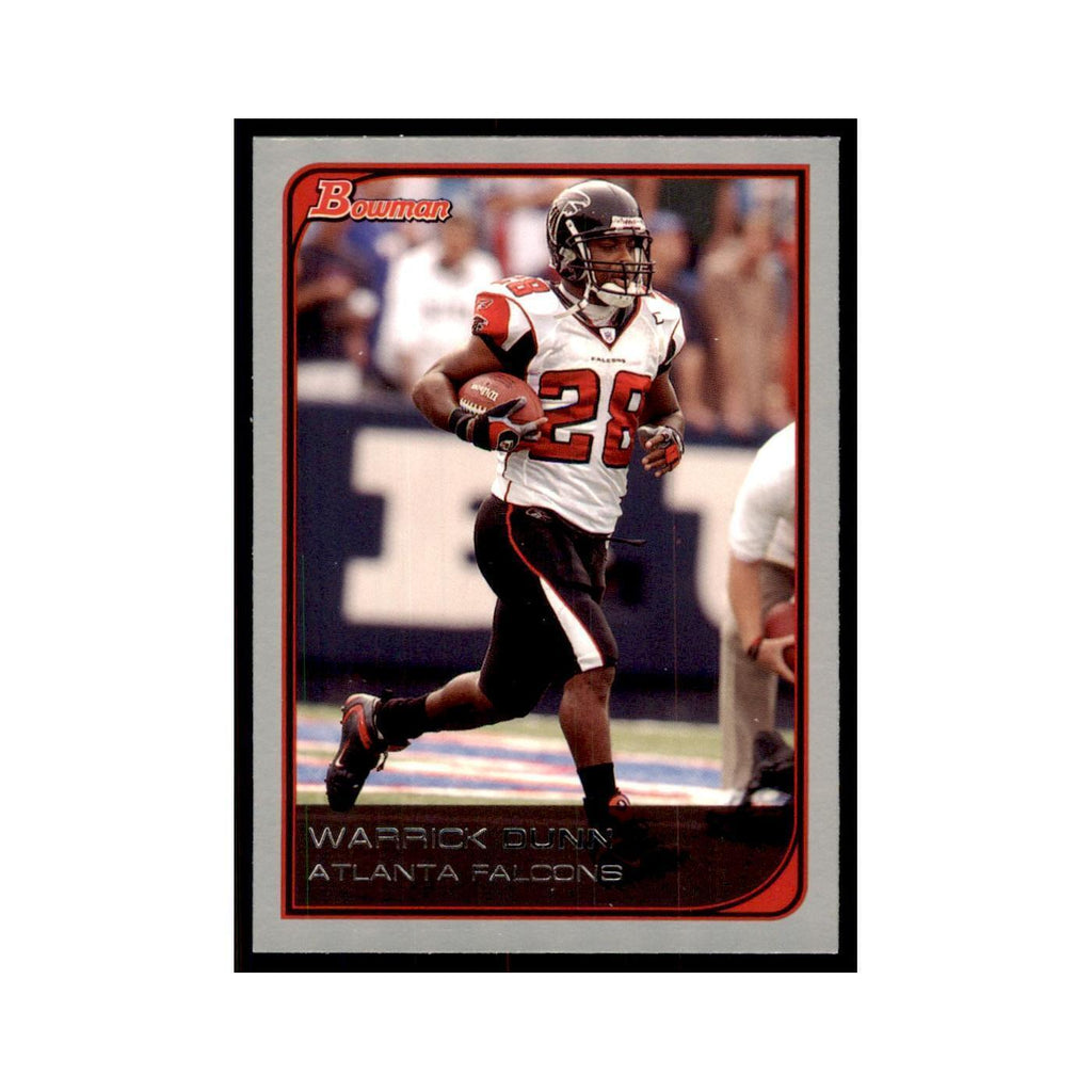 2006 Bowman Warrick Dunn Football Cards #81