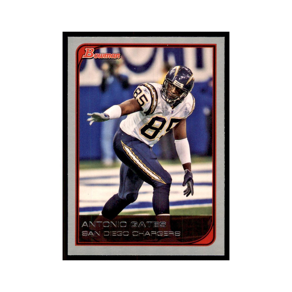 2006 Bowman Antonio Gates Football Cards #84