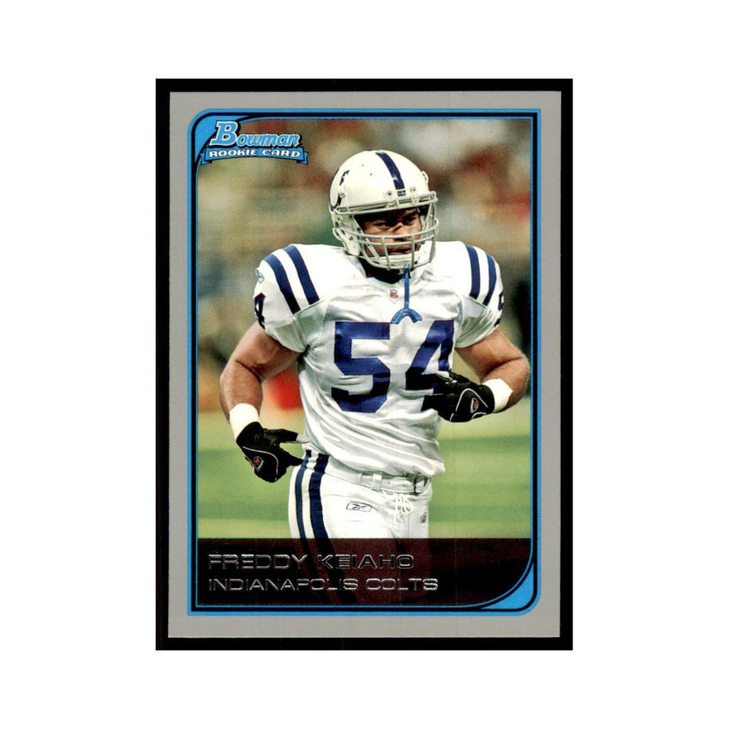 2006 Bowman Freddy Keiaho Football Cards #251