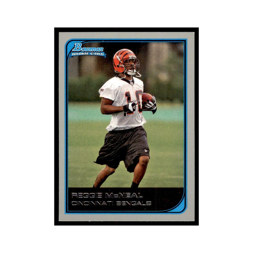 2006 Bowman Reggie McNeal Football Cards #139