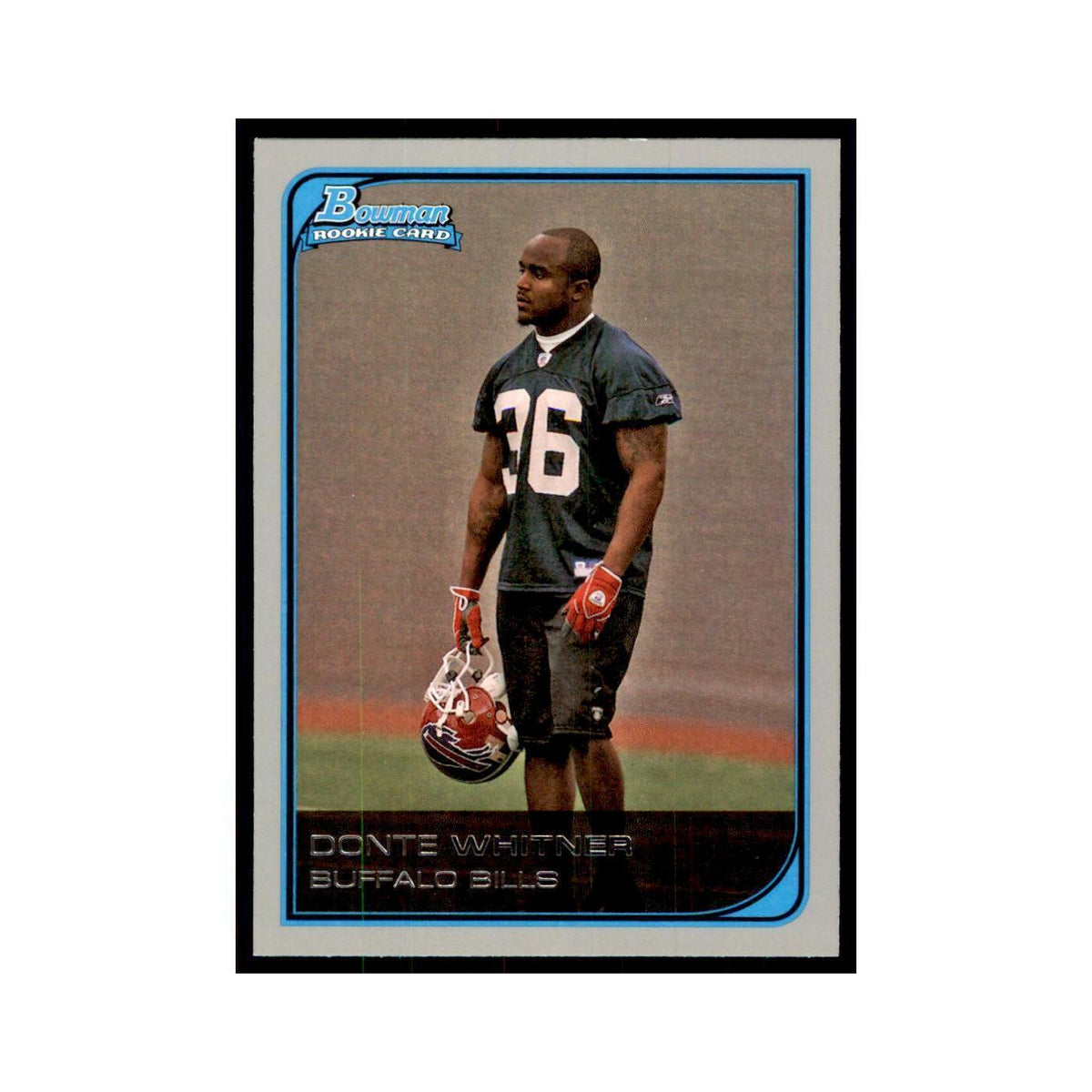 2006 Bowman Donte Whitner Football Cards #151