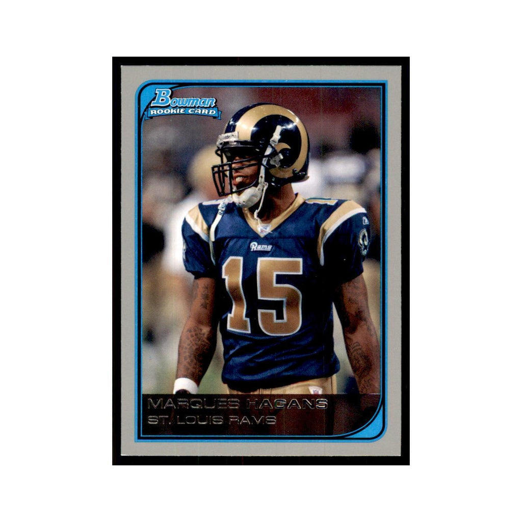 2006 Bowman Marques Hagans Football Cards #211