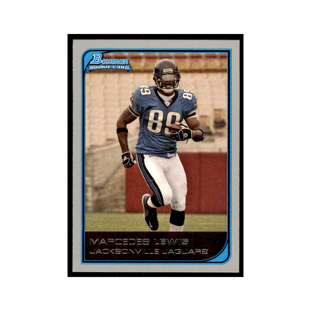 2006 Bowman Marcedes Lewis Football Cards #152