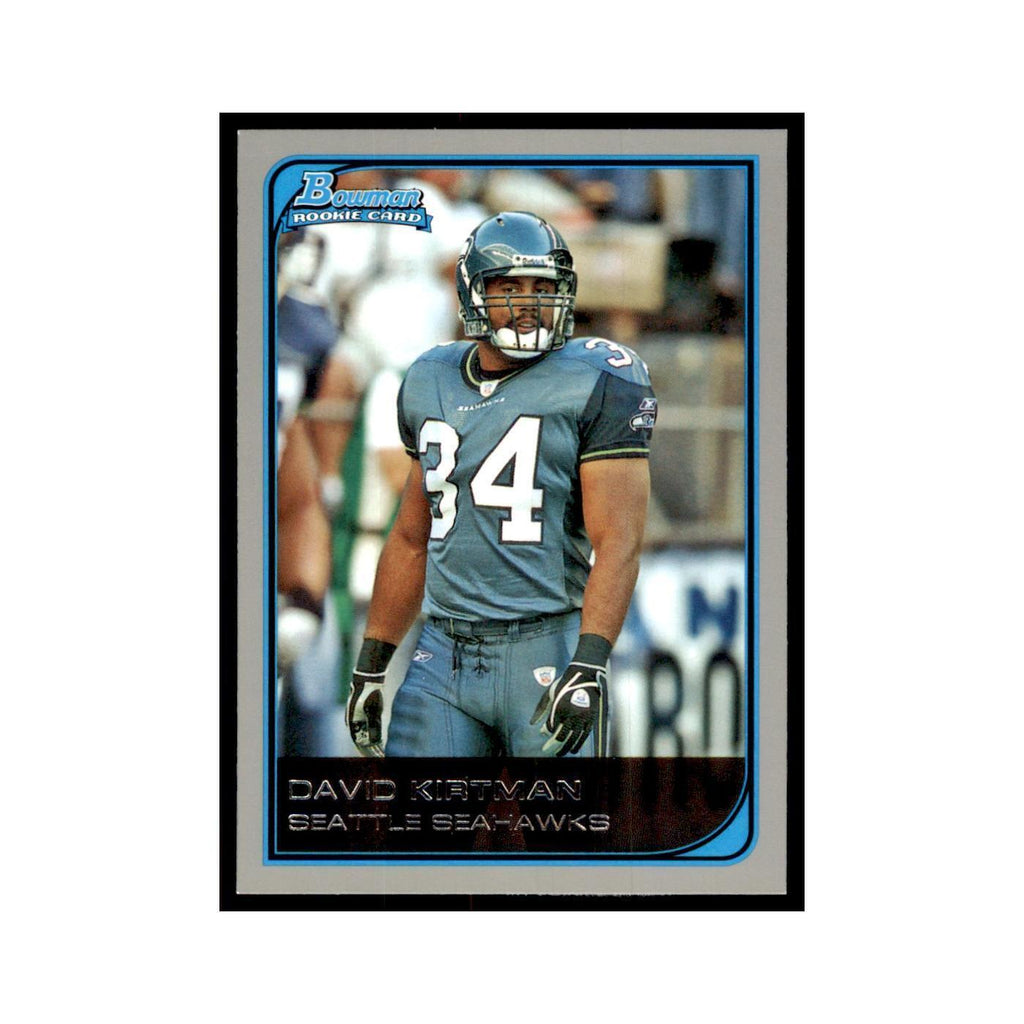 2006 Bowman David Kirtman Football Cards #249