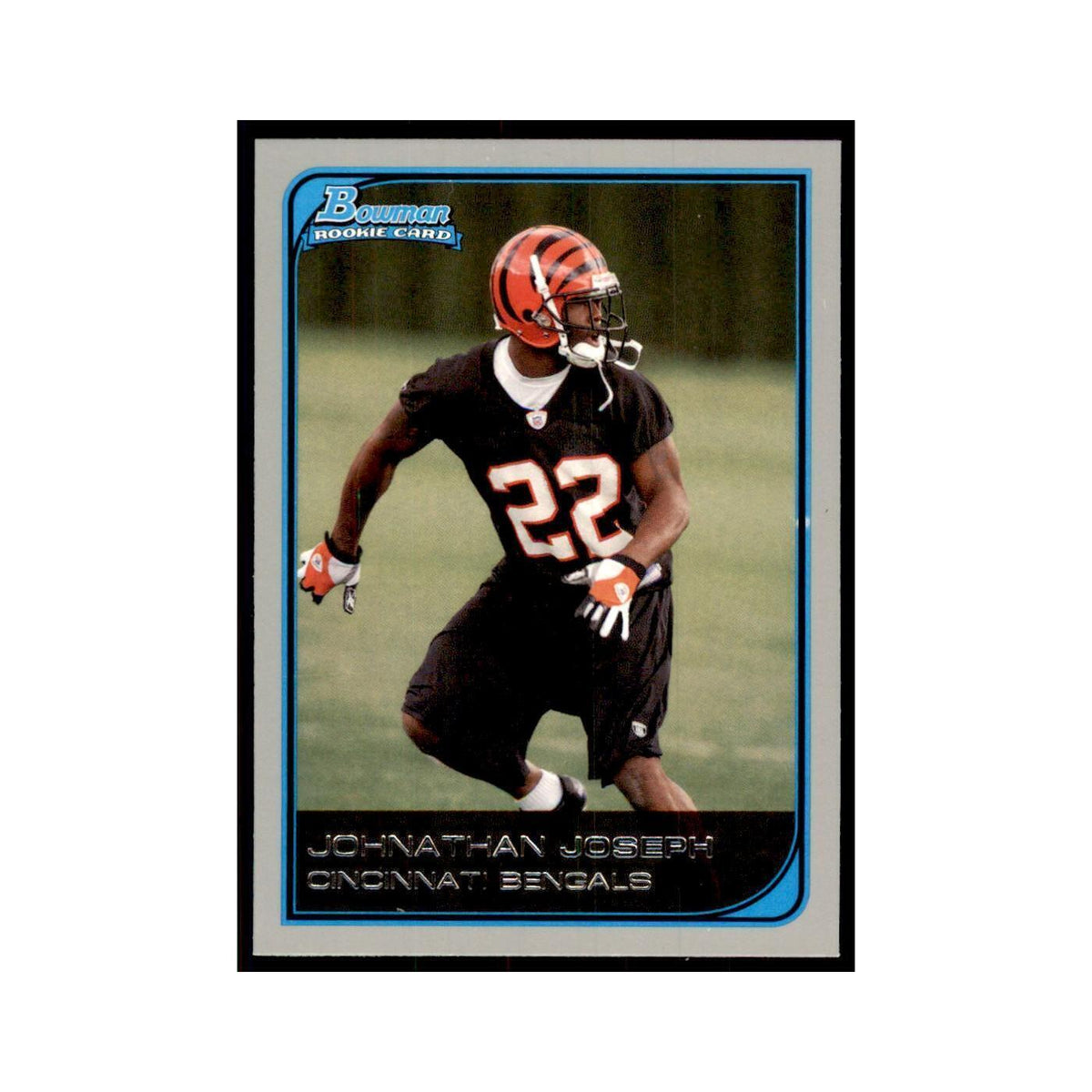 2006 Bowman Johnathan Joseph Football Cards #131