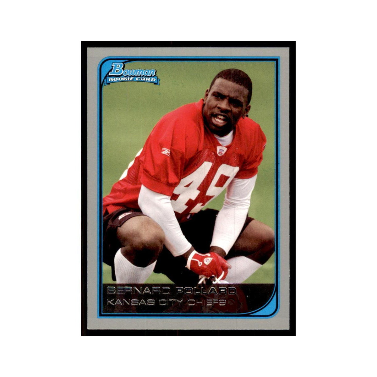 2006 Bowman Bernard Pollard Football Cards #181