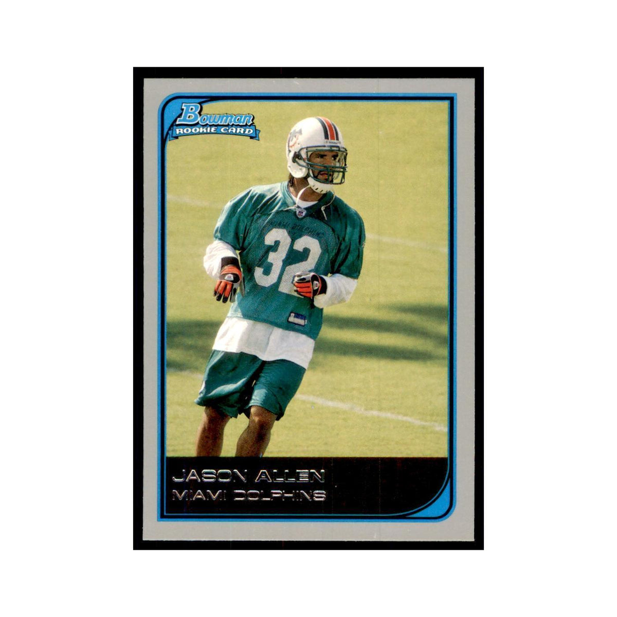 2006 Bowman Jason Allen Football Cards #125