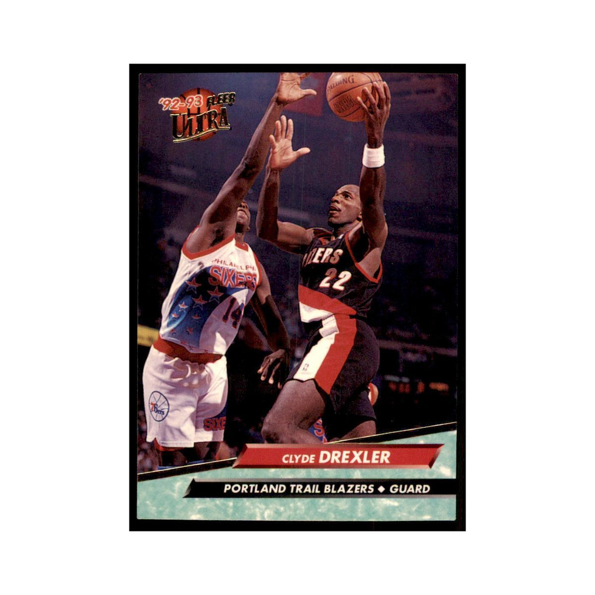 1992 Fleer Ultra Clyde Drexler Basketball Cards #149