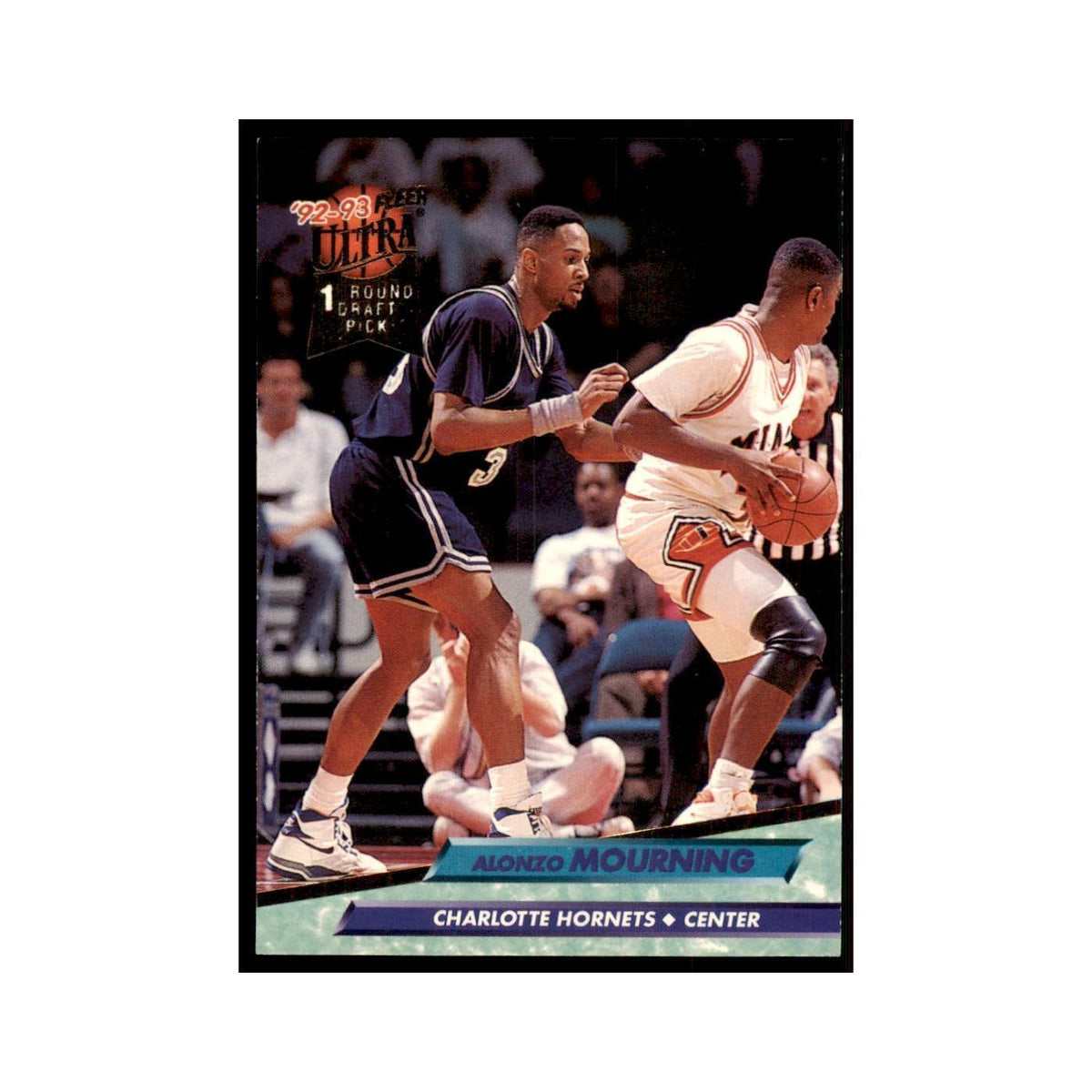 1992 Fleer Ultra Alonzo Mourning Basketball Cards #193