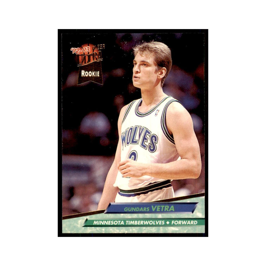 1992 Fleer Ultra Gundars Vetra RC Basketball Cards #310