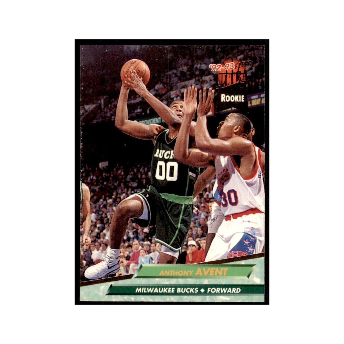 1992 Fleer Ultra Anthony Avent RC Basketball Cards #295