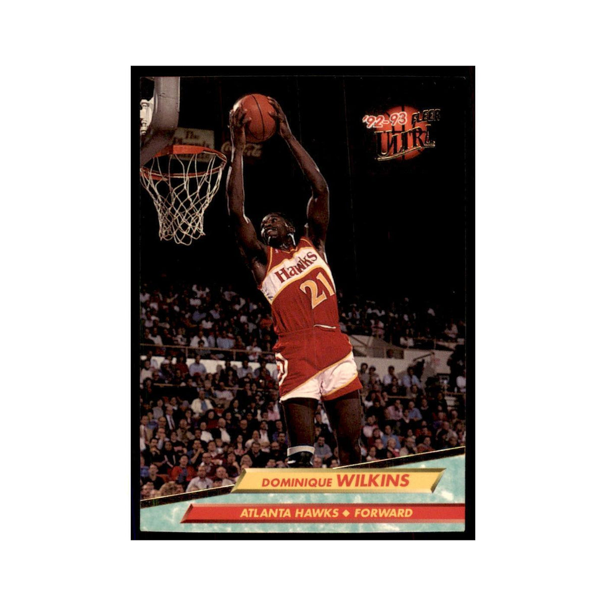 1992 Fleer Ultra Dominique Wilkins Basketball Cards #6