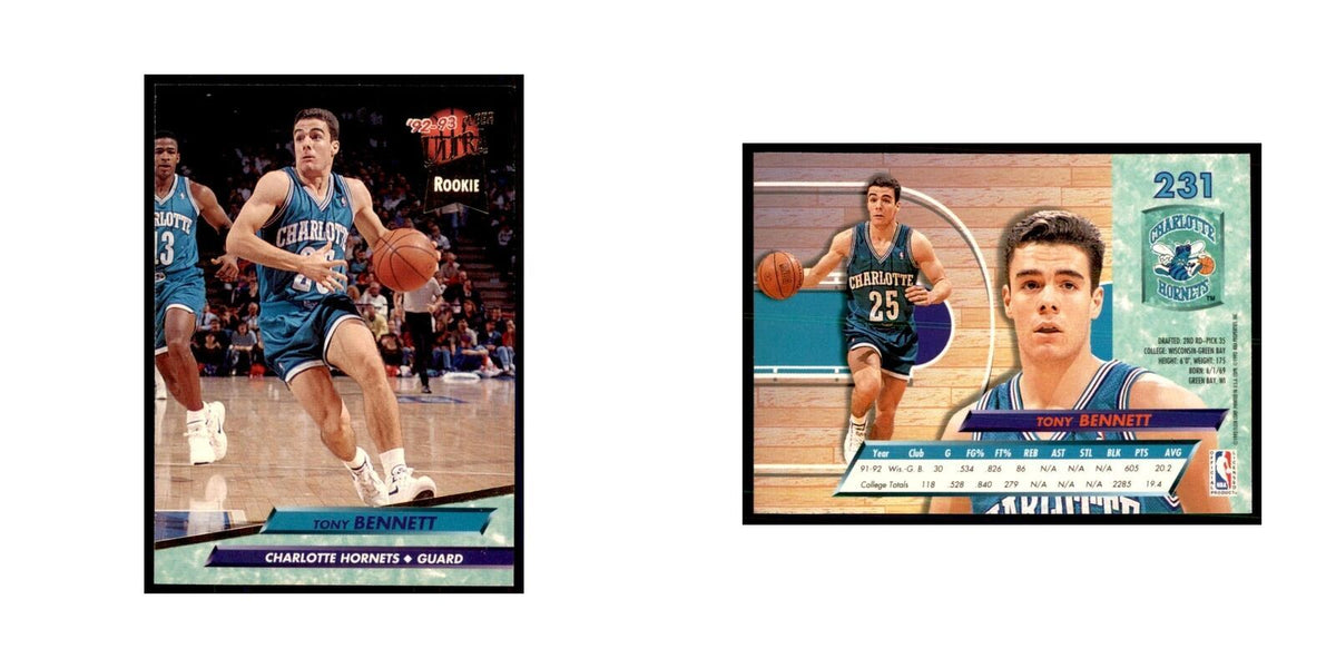1992 Fleer Ultra Tony Bennett RC Basketball Cards #231