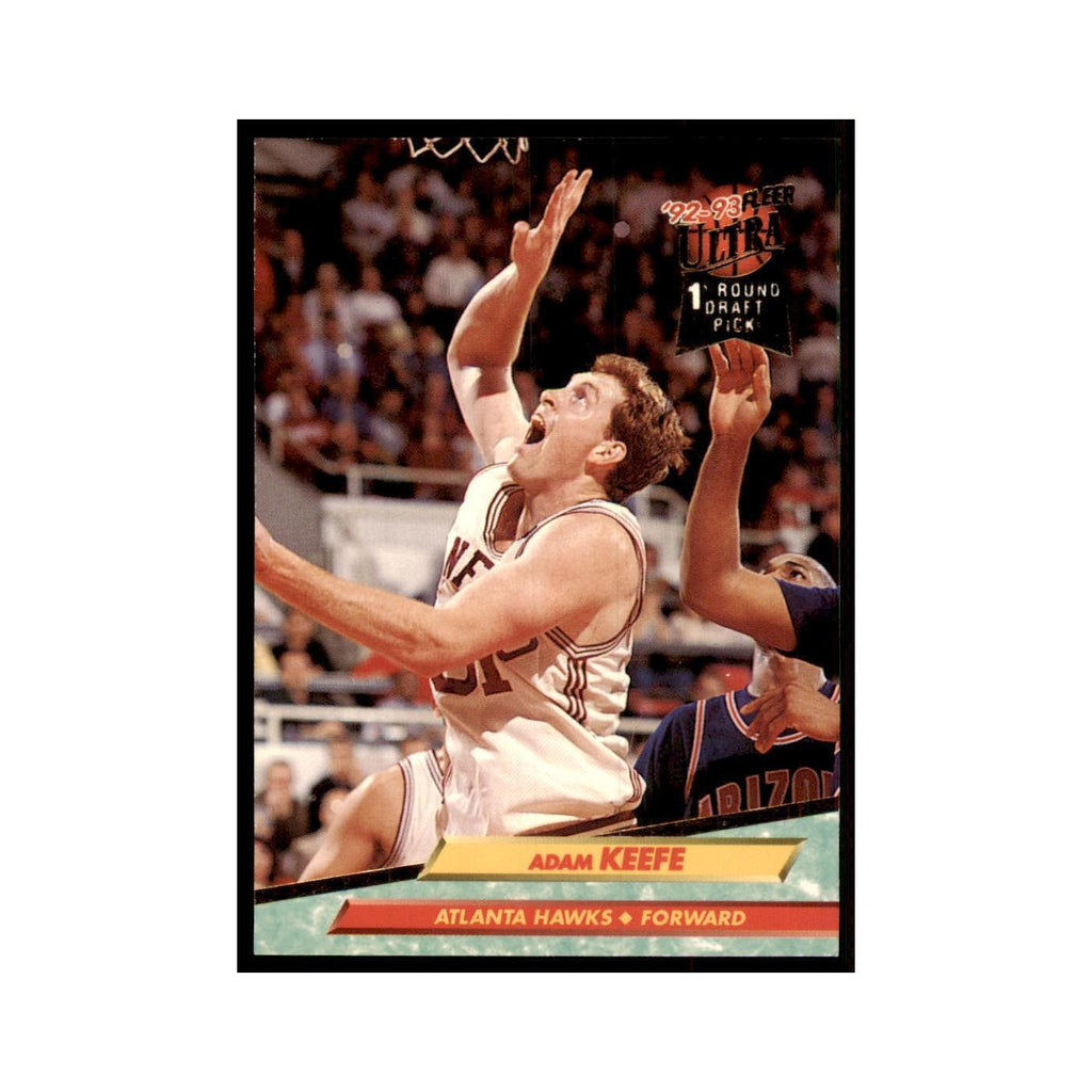 1992 Fleer Ultra Adam Keefe Basketball Cards #194