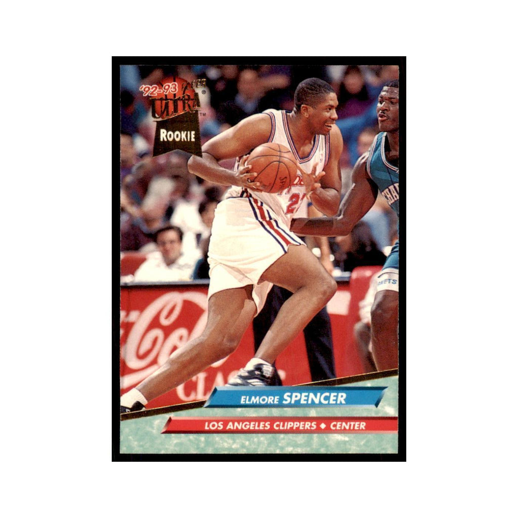 1992 Fleer Ultra Elmore Spencer RC Basketball Cards #281