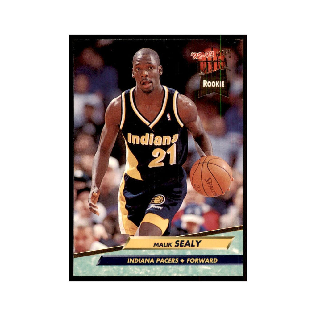1992 Fleer Ultra Malik Sealy RC Basketball Cards #277