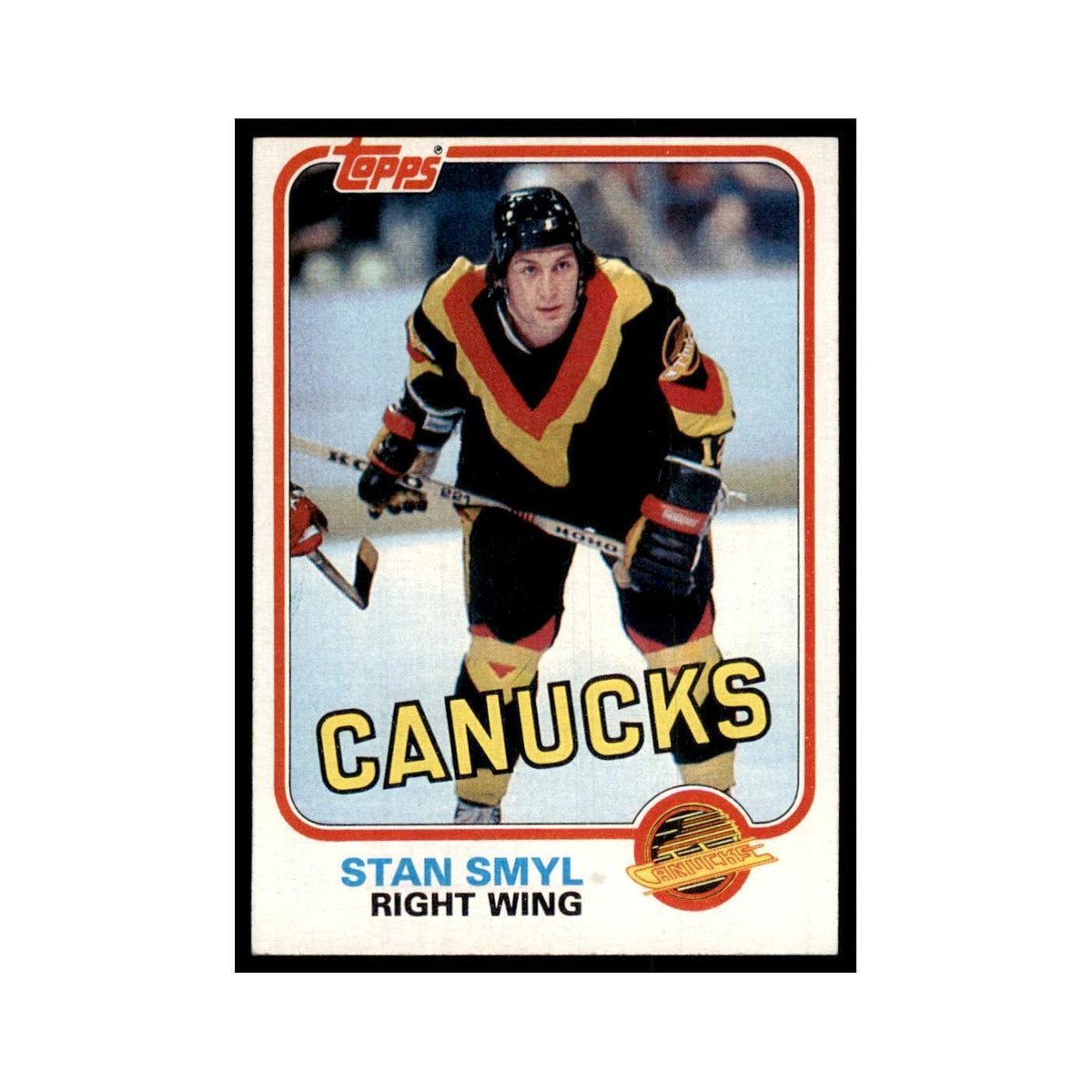 1981 Topps Stan Smyl Hockey Cards #38