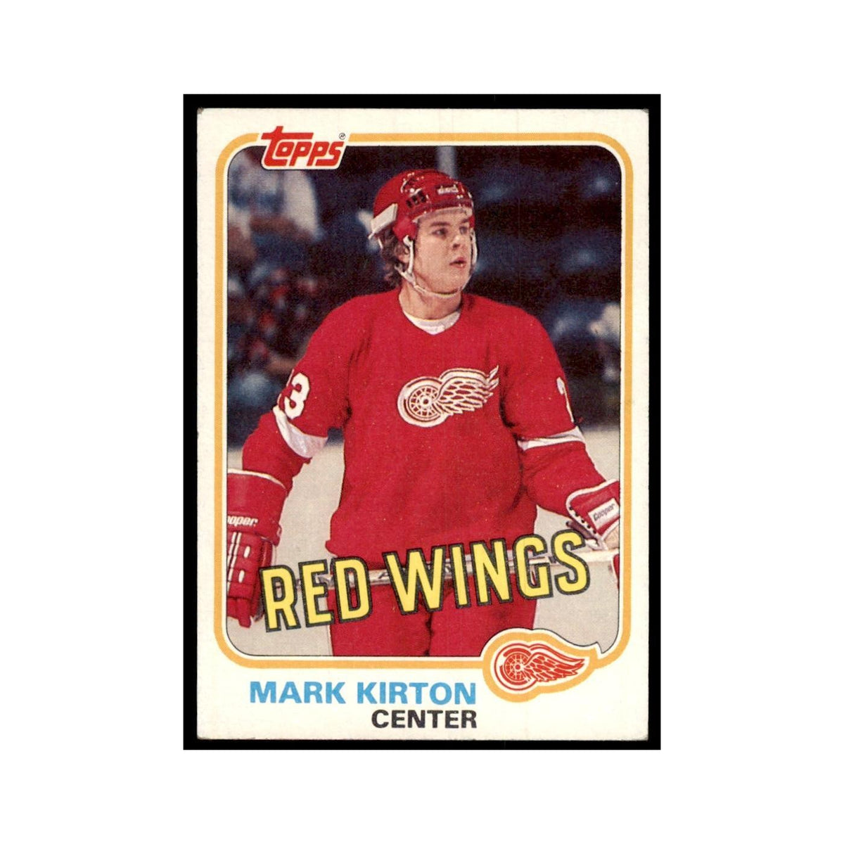 1981 Topps Mark Kirton Hockey Cards #W90