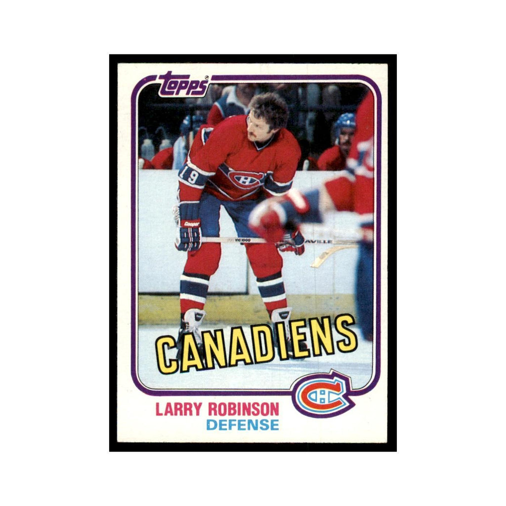 1981 Topps Larry Robinson Hockey Cards #31