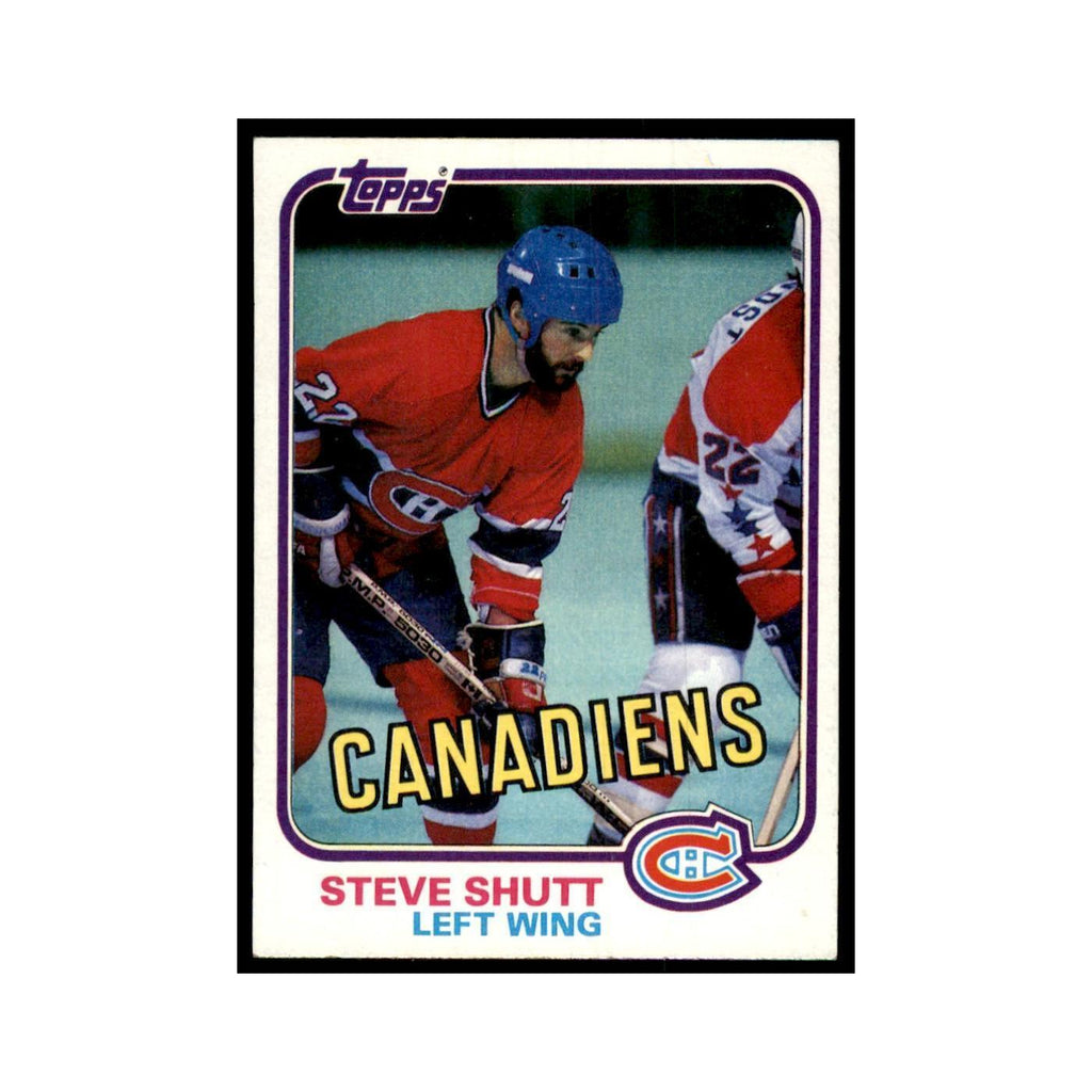 1981 Topps Steve Shutt Hockey Cards #34