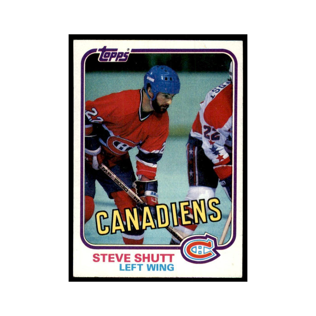1981 Topps Steve Shutt Hockey Cards #34