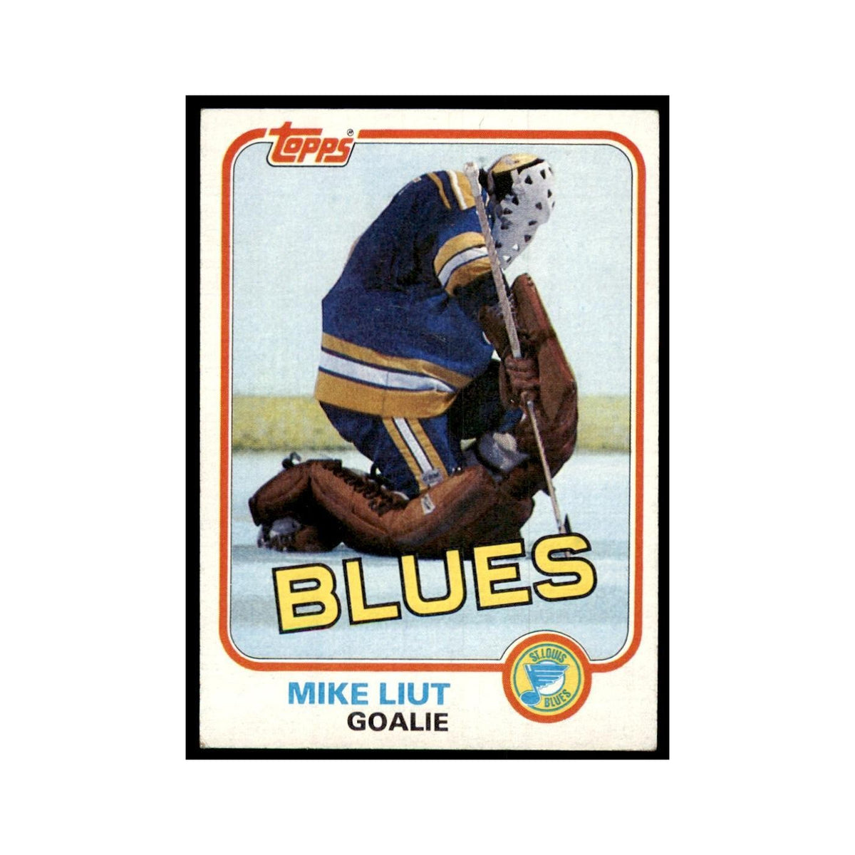 1981 Topps Mike Liut Hockey Cards #20
