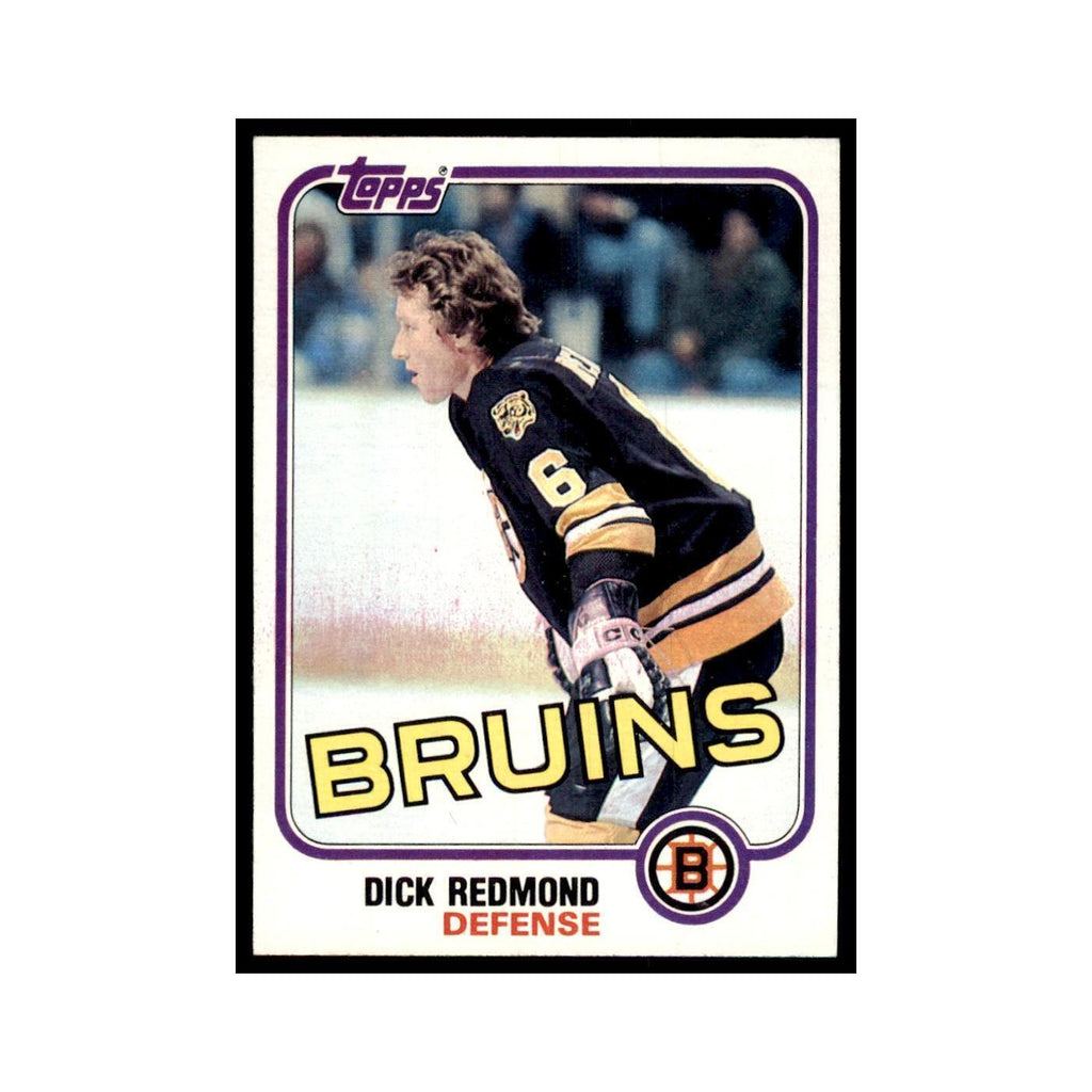1981 Topps Dick Redmond Hockey Cards #E73