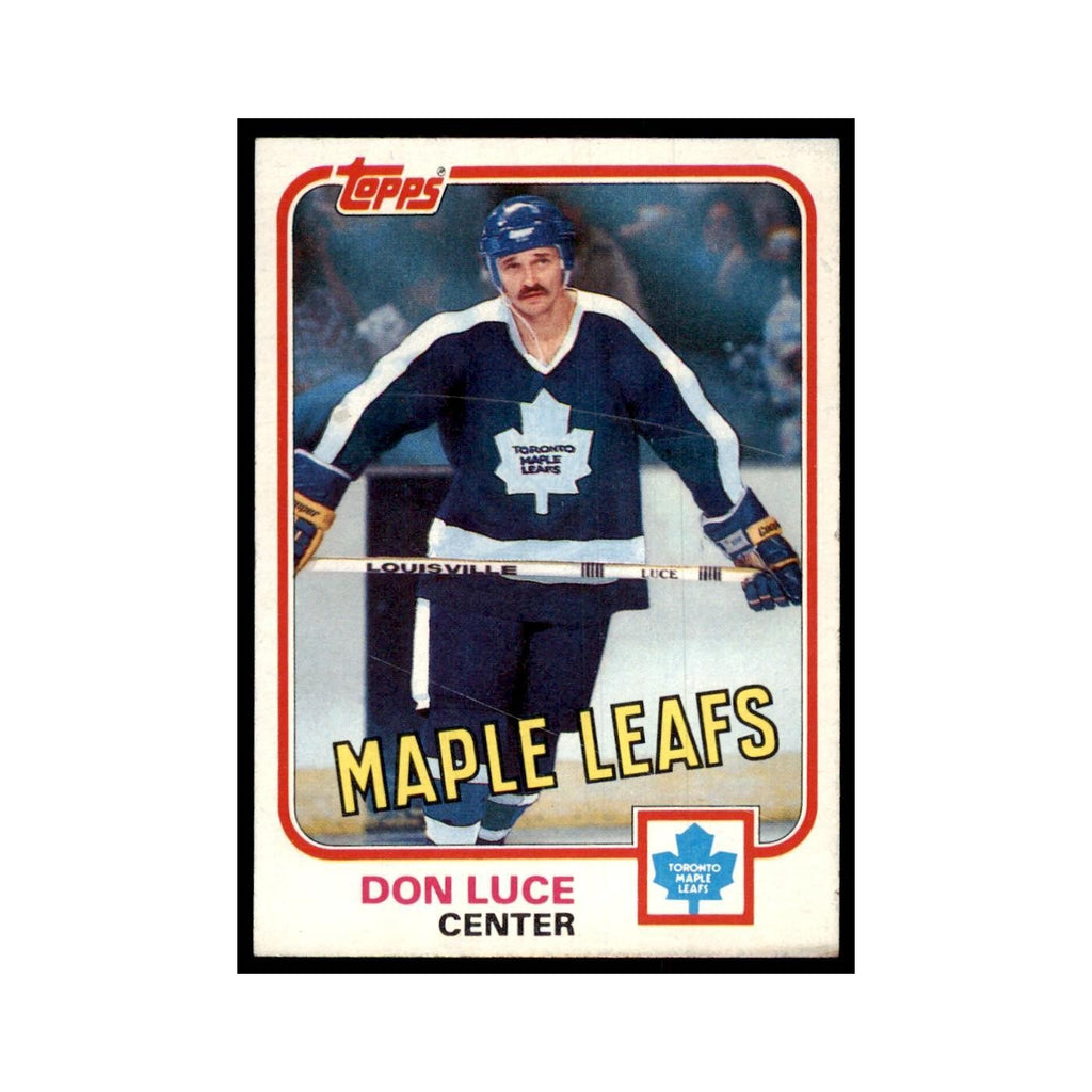 1981 Topps Don Luce Hockey Cards #W99
