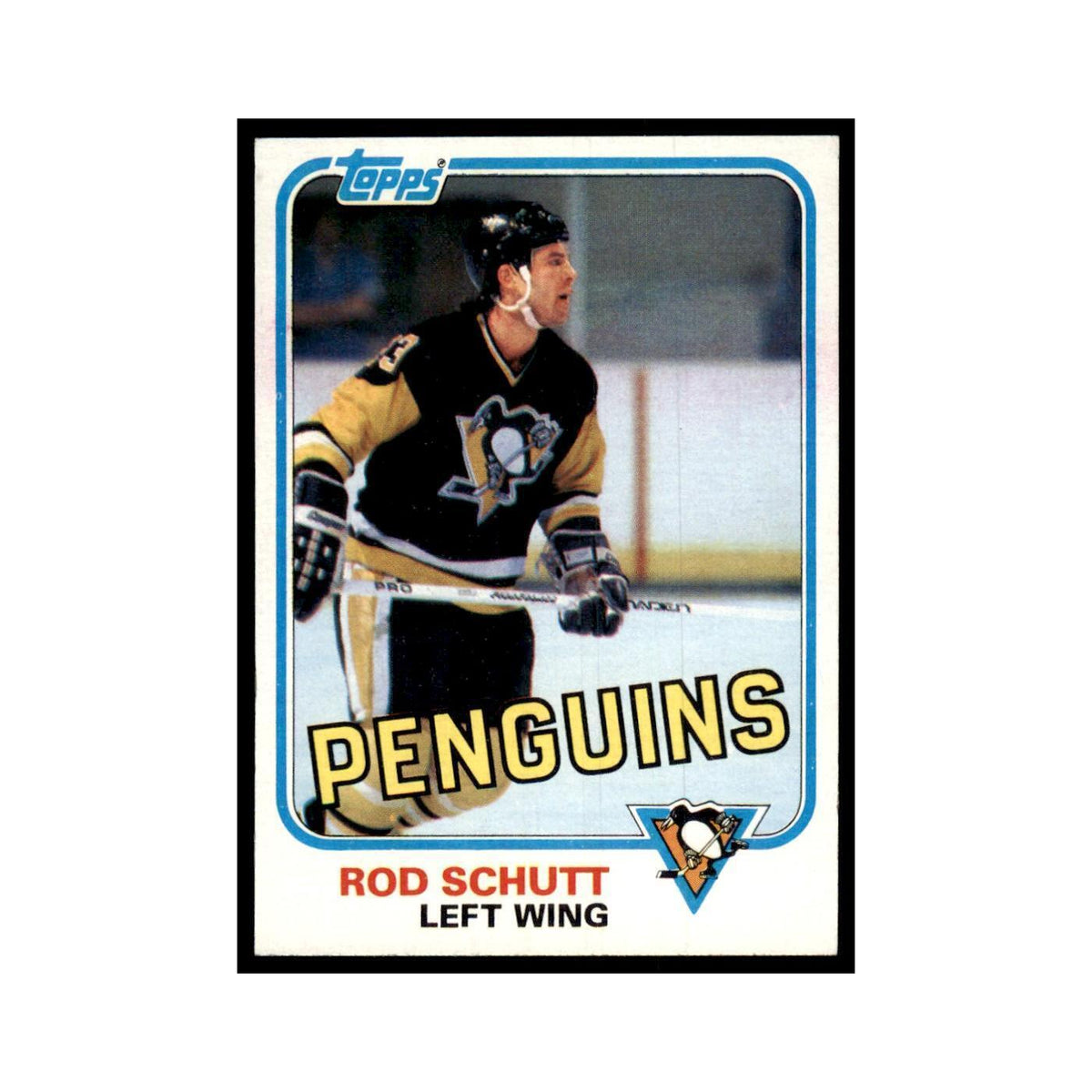 1981 Topps Rod Schutt Hockey Cards #E116