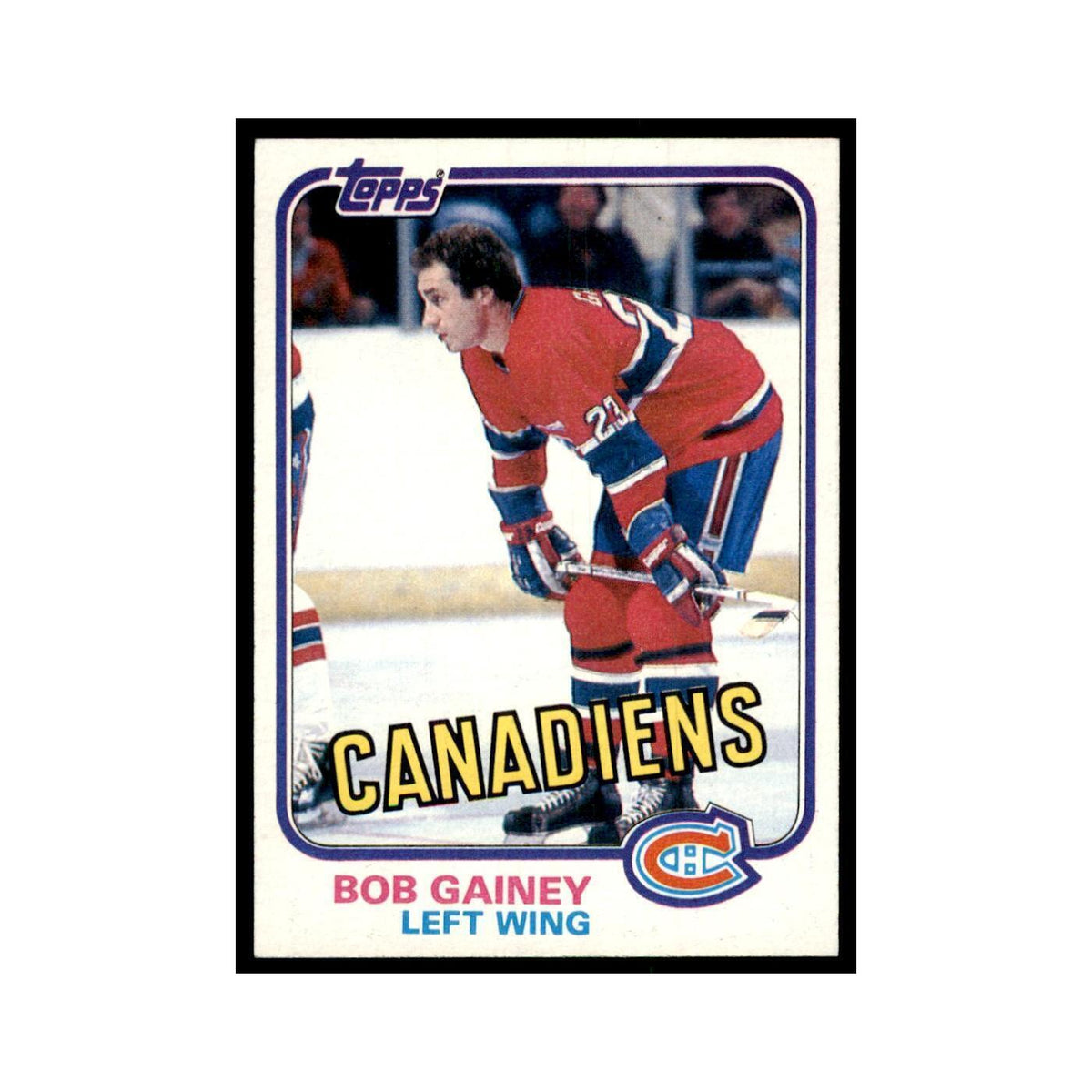 1981 Topps Bob Gainey Hockey Cards #13