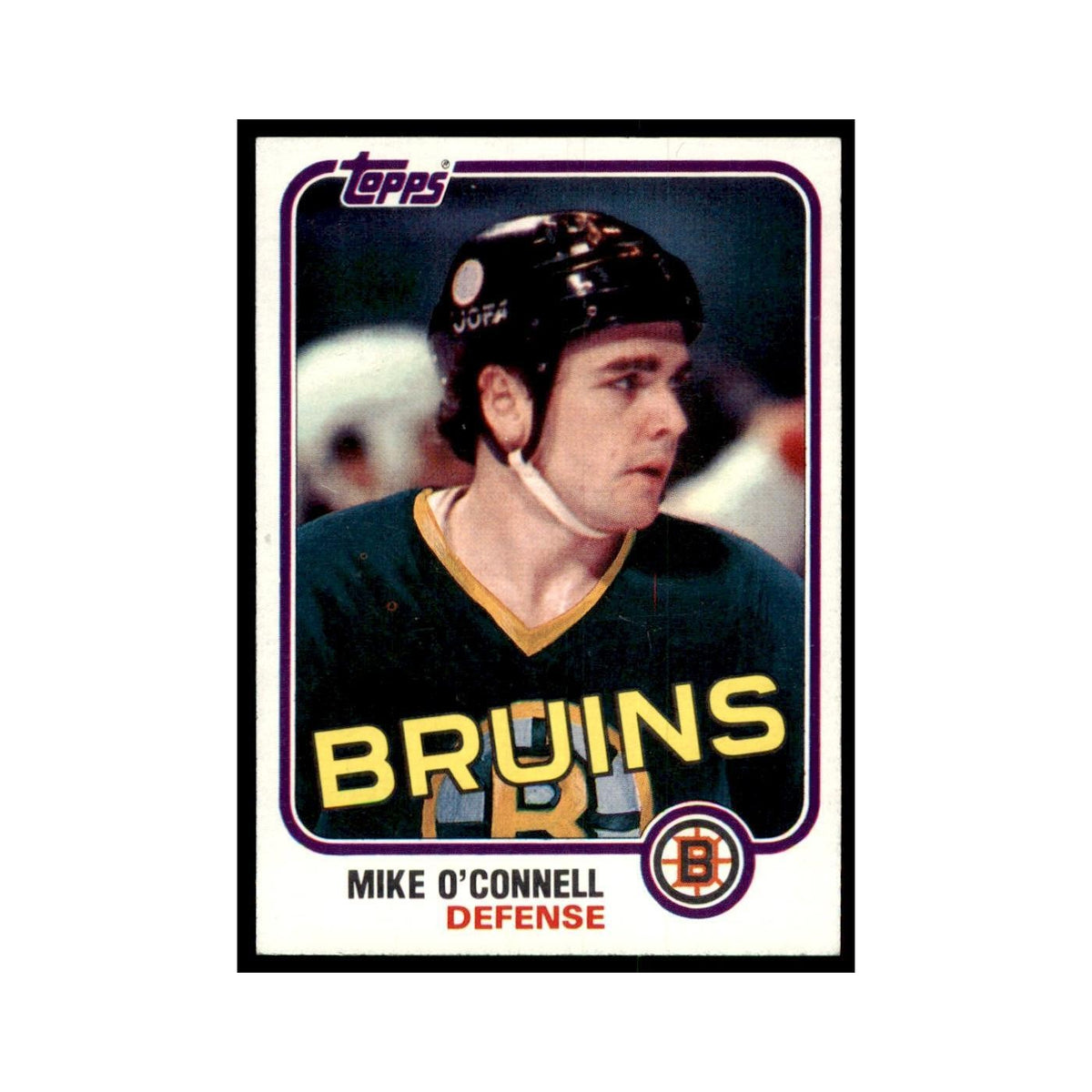 1981 Topps Mike O'Connell Hockey Cards #E70