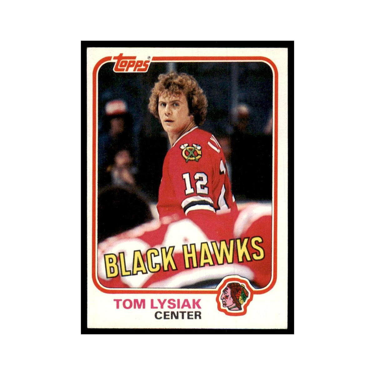 1981 Topps Tom Lysiak Hockey Cards #W71