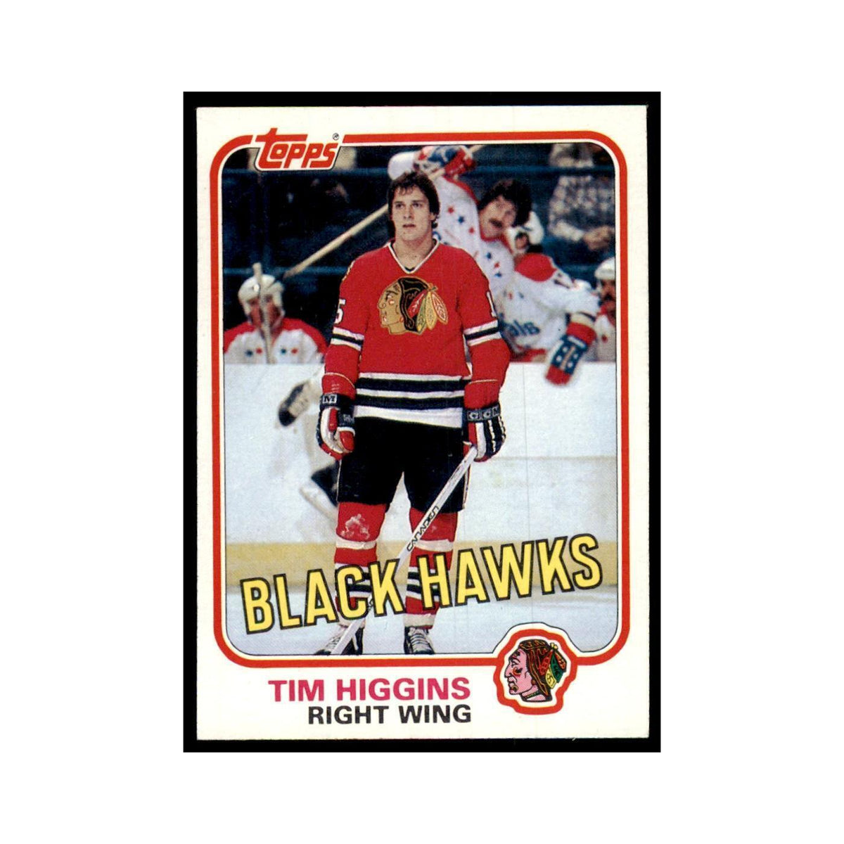 1981 Topps Tim Higgins Hockey Cards #W69