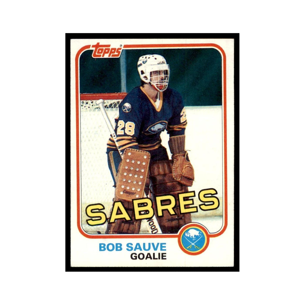 1981 Topps Bob Sauve Hockey Cards #E77