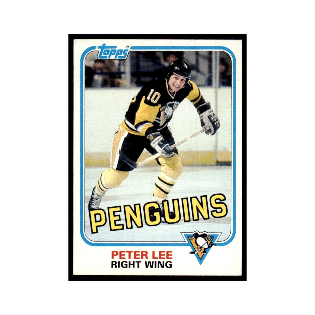 1981 Topps Peter Lee Hockey Cards #E114