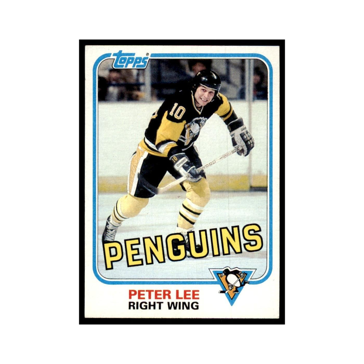 1981 Topps Peter Lee Hockey Cards #E114