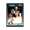 1991 Score Rookie and Traded Steve Leach Boston Bruins #26T