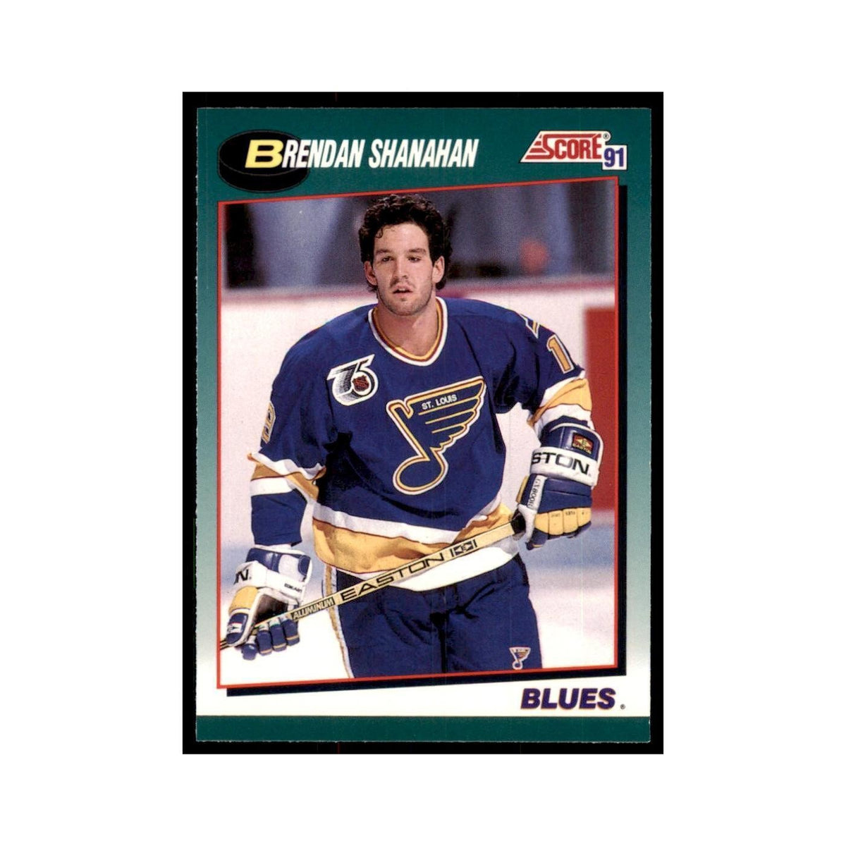 1991 Score Rookie and Traded Brendan Shanahan St. Louis Blues #38T
