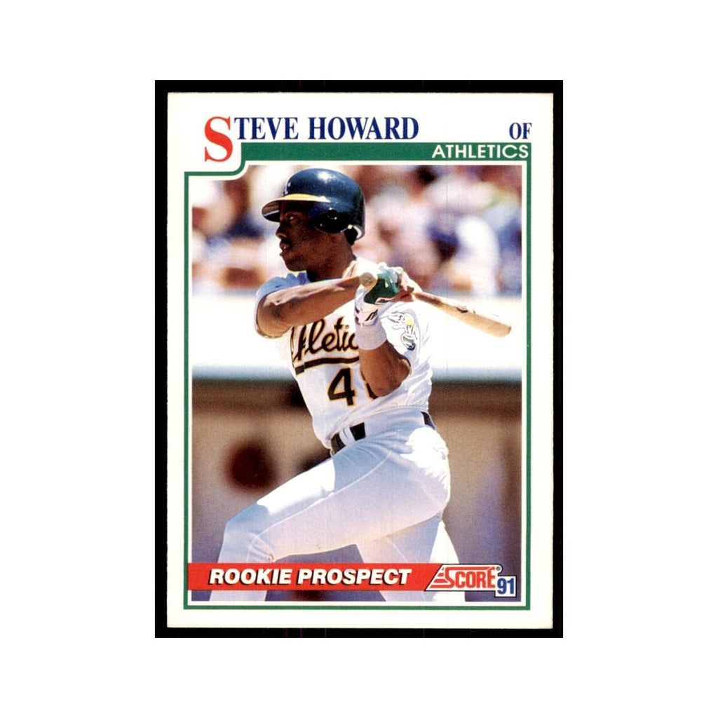 1991 Score Steve Howard Baseball Cards #364