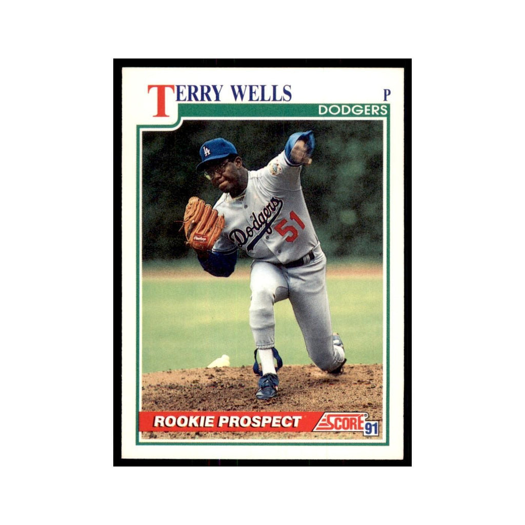 1991 Score Terry Wells Baseball Cards #359
