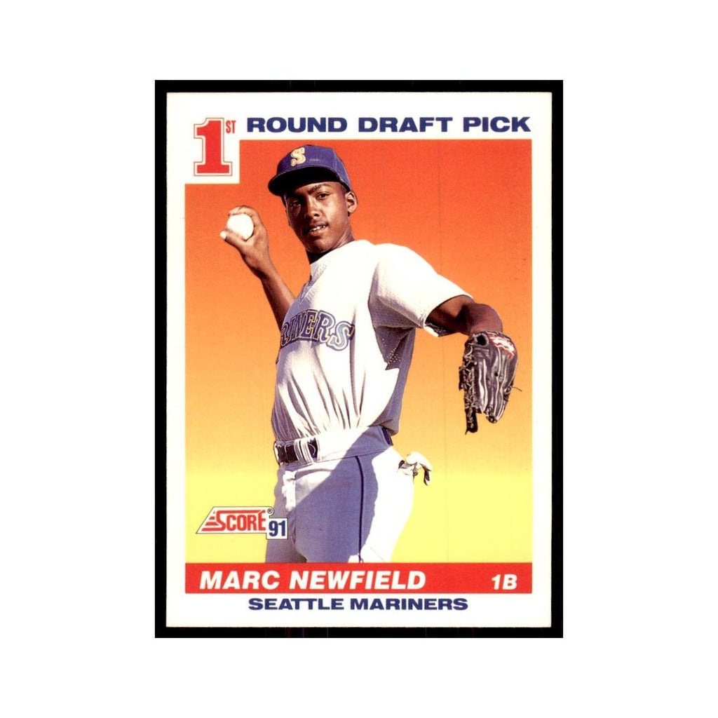 1991 Score Marc Newfield Baseball Cards #391