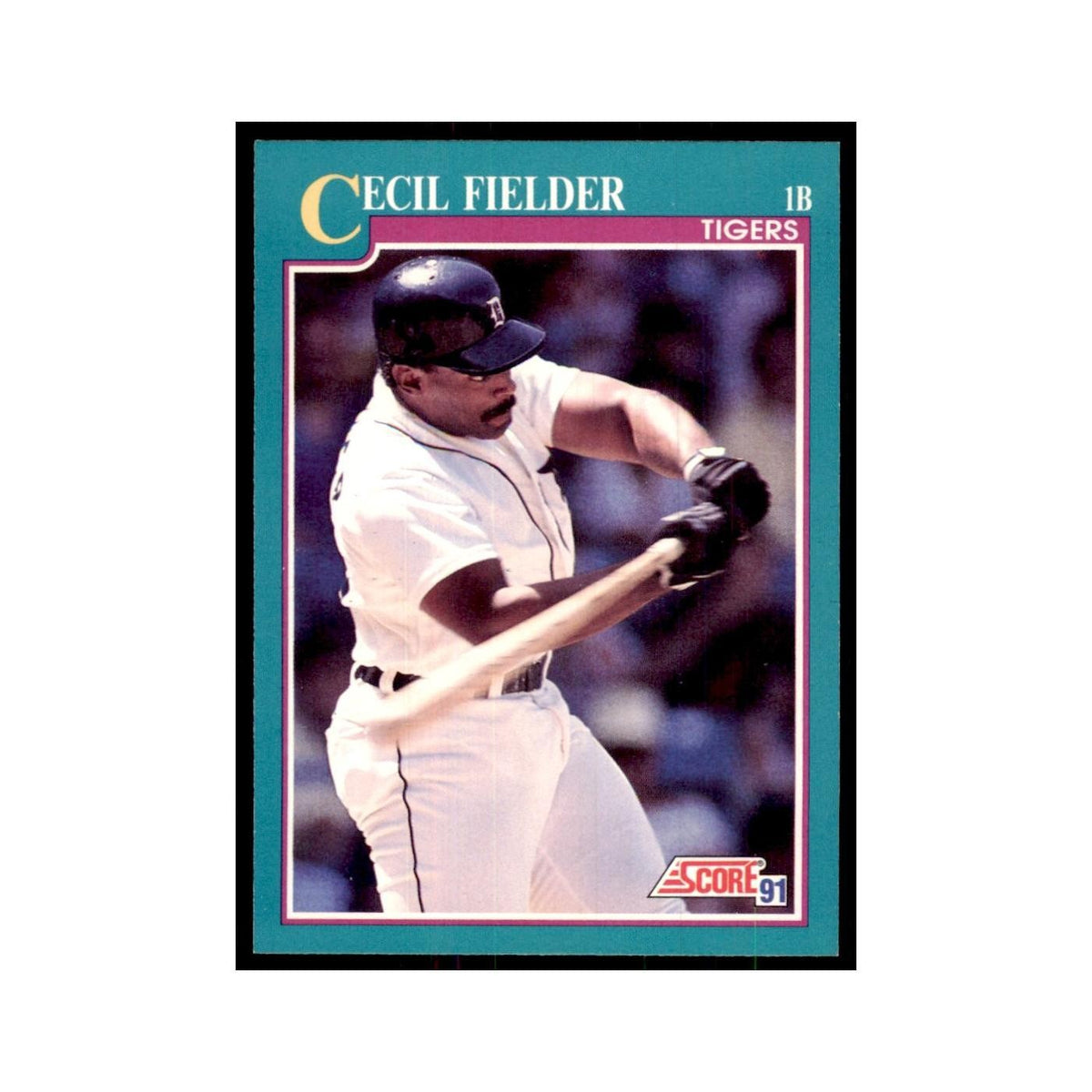 1991 Score Cecil Fielder Baseball Cards #168