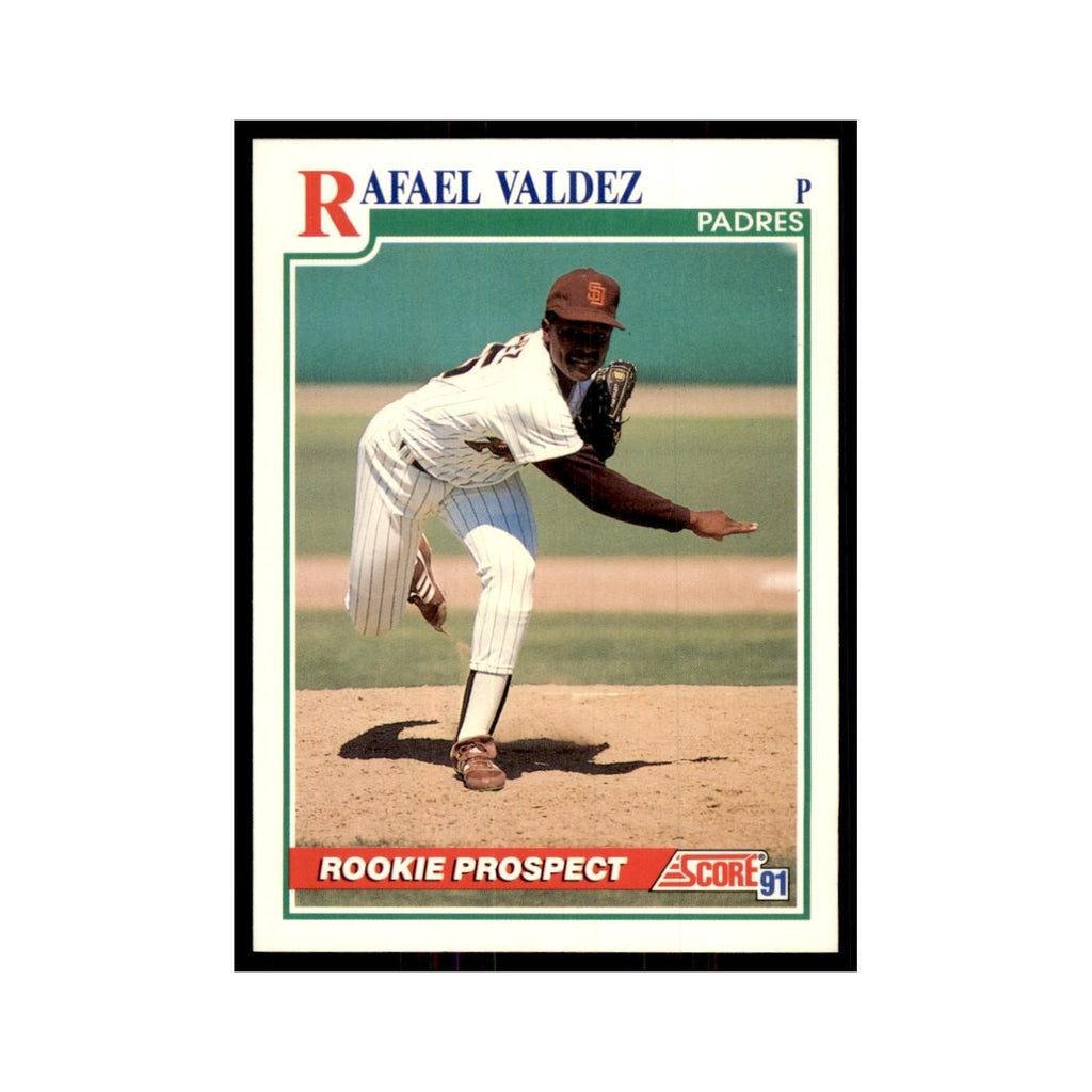 1991 Score Rafael Valdez Baseball Cards #360