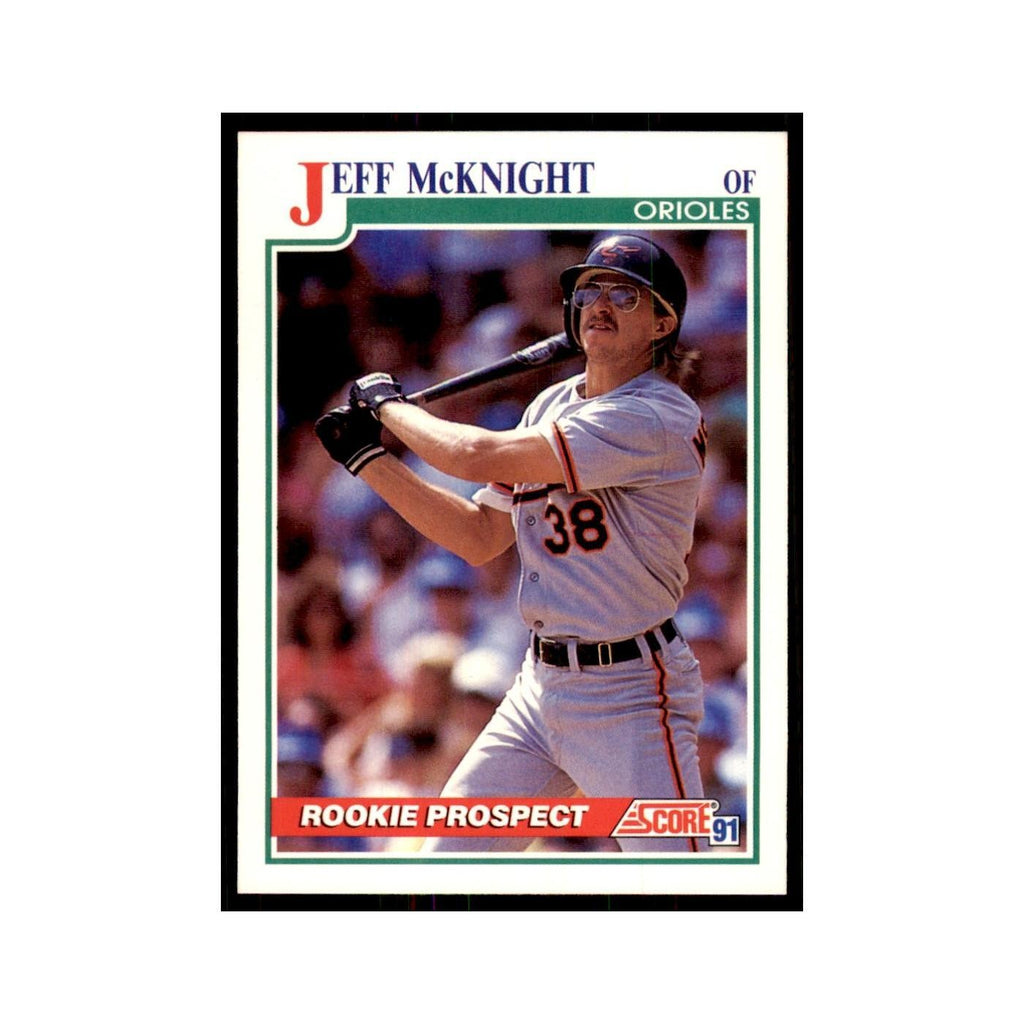 1991 Score Jeff McKnight Baseball Cards #369